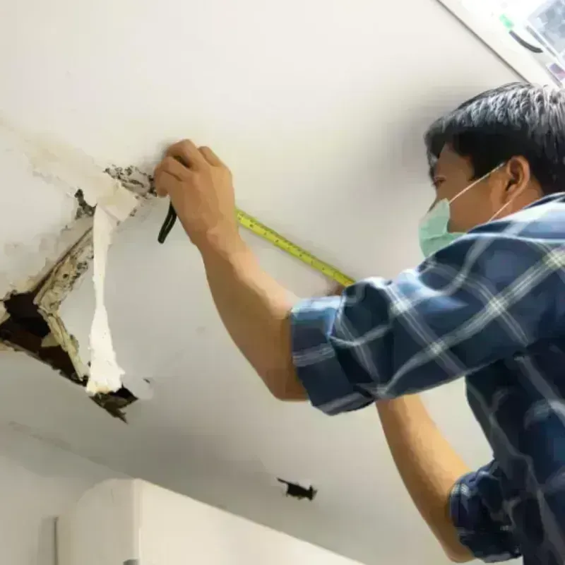 Ceiling And Wall Water Damage in San Luis Obispo County, CA